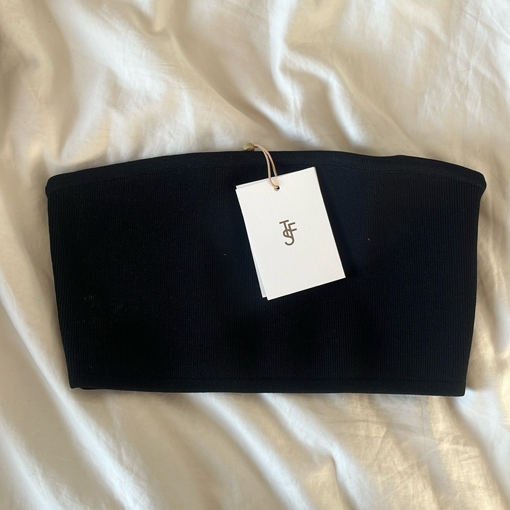 The Frankie Shop Winona Knit Bra Top